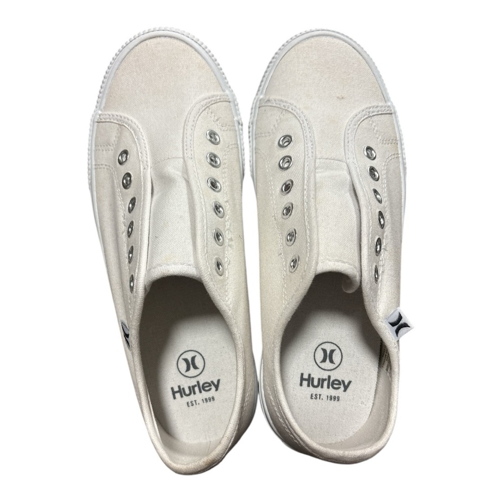 Hurley Women's White Chloe Sneakers SZ 6.5 NWOT